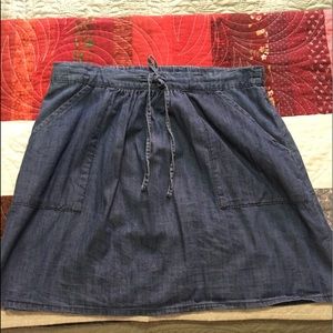 Jean skirt